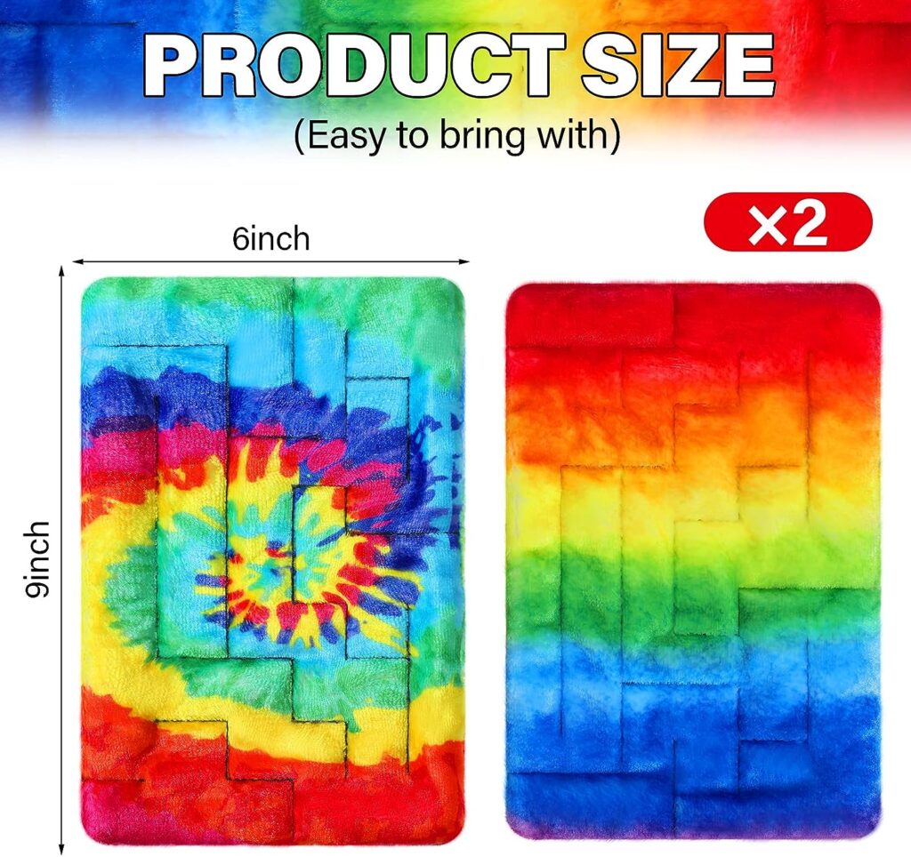 2 Pack Marble Maze Mat Sensory Fidget Stress Relief Toys Calming Toys for Teens Adults, Relieve Anxiety, Relax and Improve Focus, Tactile Sensory Toys for Classroom School Supplies, 2 Styles