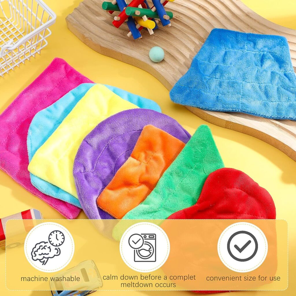 8 Pieces Fidget Marble Maze Mat Teaching Toys Calming Fidget Sensory Mat Stress Relief Toys Anxiety Relief Toys for Teens Adults School Home Classroom Reduce Anxiety Stress Improve Focus