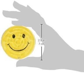 Amscan Party Favors Smile Maze Puzzle-Pack of 12, 2 3/4, Yellow