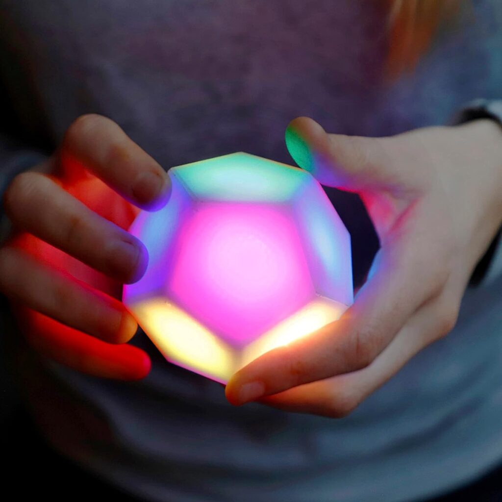 eFiDGET | Light-up Electronic Fidget Toy | Handheld Multi-Sensory Toy | Helps with ADHD, Autism and Stress Relief | Ages 3+